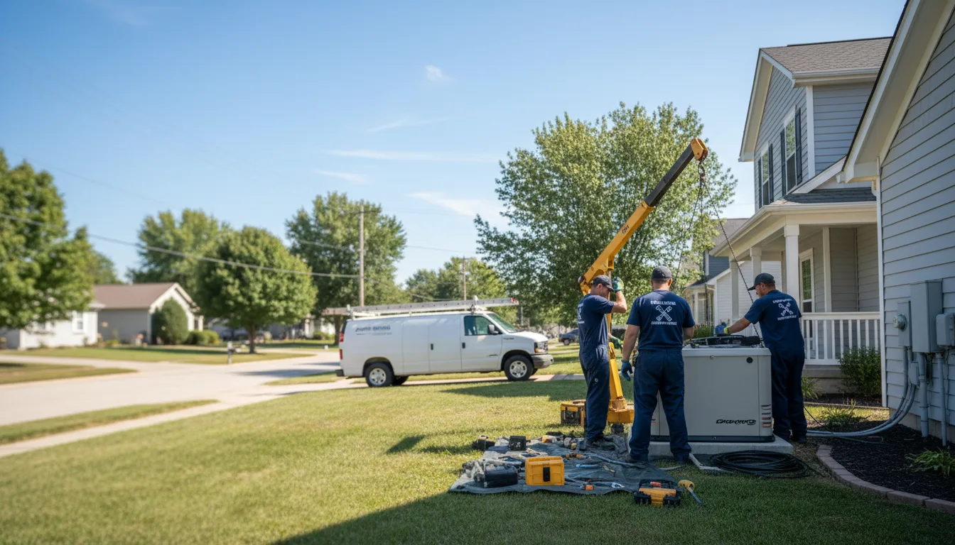 Generator Installation in Fairchild, WI near me